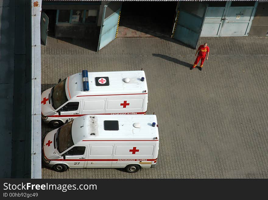 Ambulance cars