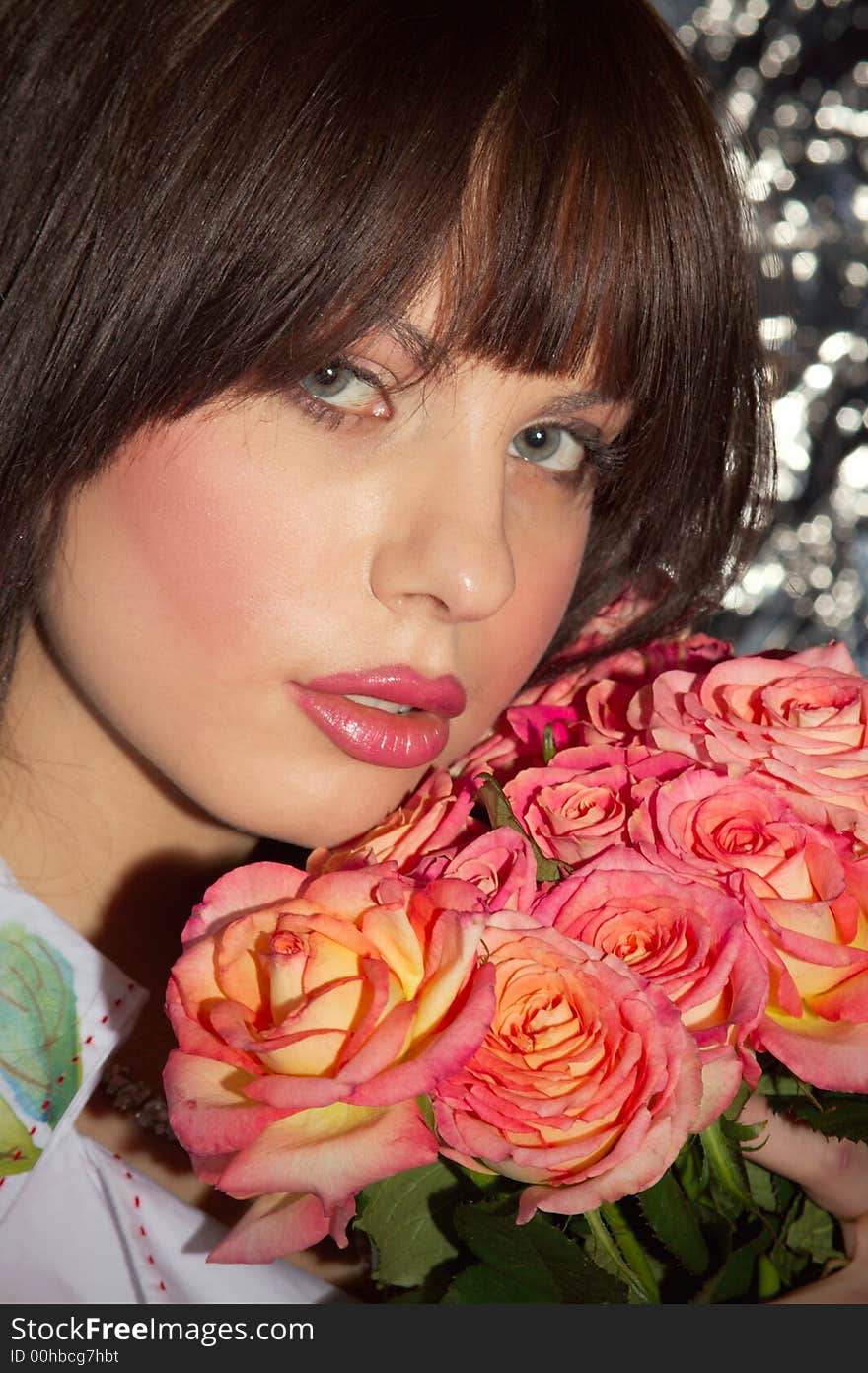 The Girl And Roses