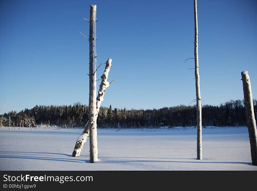 Winter at the mountains in Quebec, Canada. Winter at the mountains in Quebec, Canada