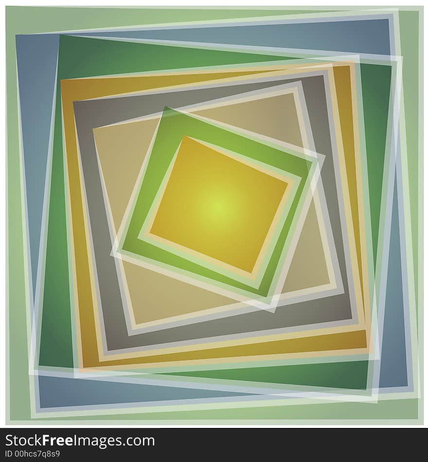 Abstract Square Tile Pattern 3