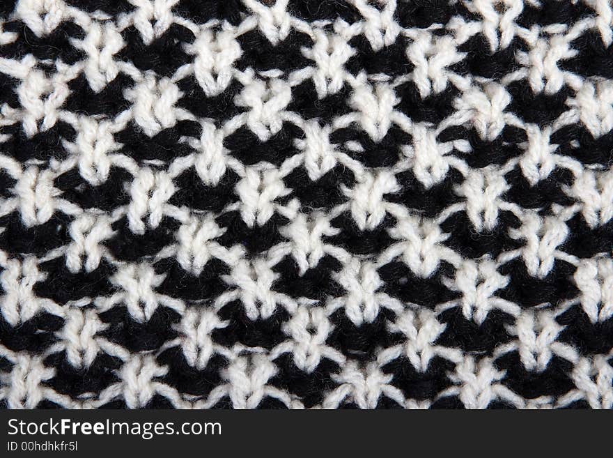 The pattern of a product from a wool in the form of a background. The pattern of a product from a wool in the form of a background