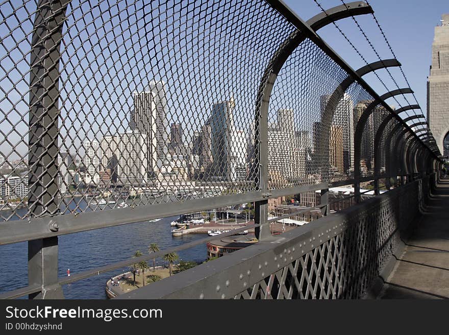 Sydney Harbor Bridge Walkway