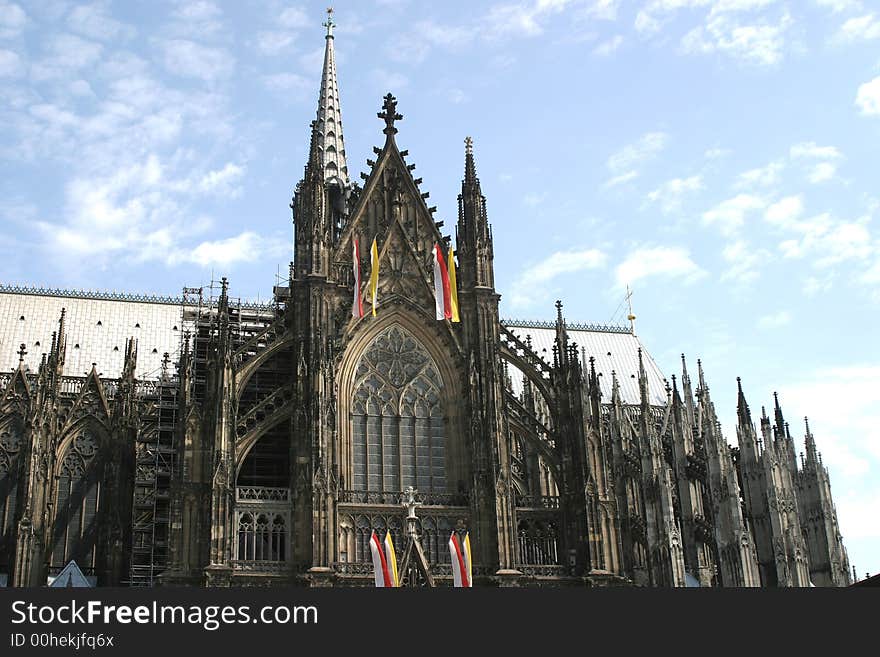 Cologne Cathedral on a sunny day