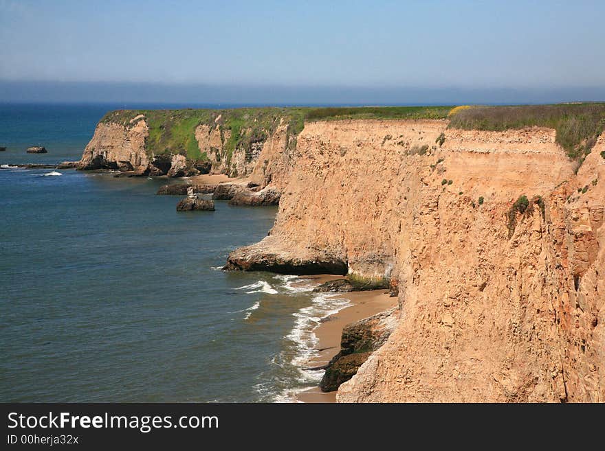 California Beach Cliffs