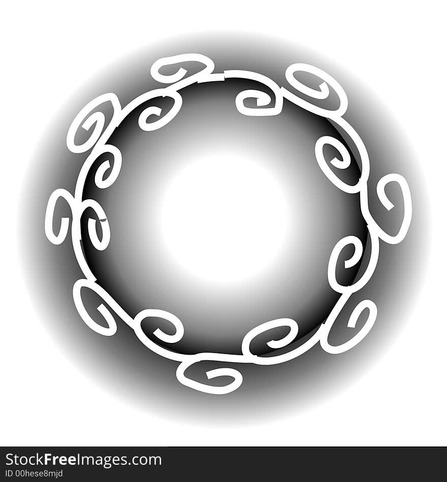 Swirls Spirals Web Page Logo