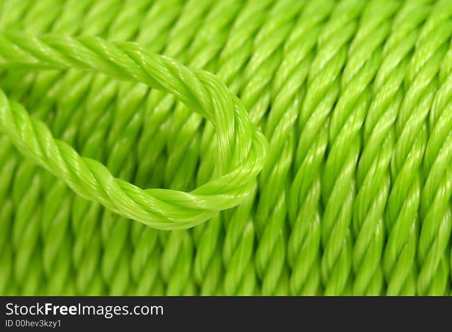 Photo of Green Colored Rope - Background / Texture / Material. Photo of Green Colored Rope - Background / Texture / Material