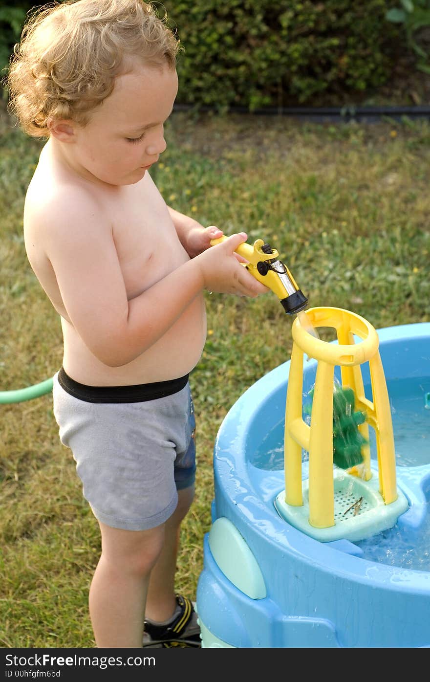 Playing In Water