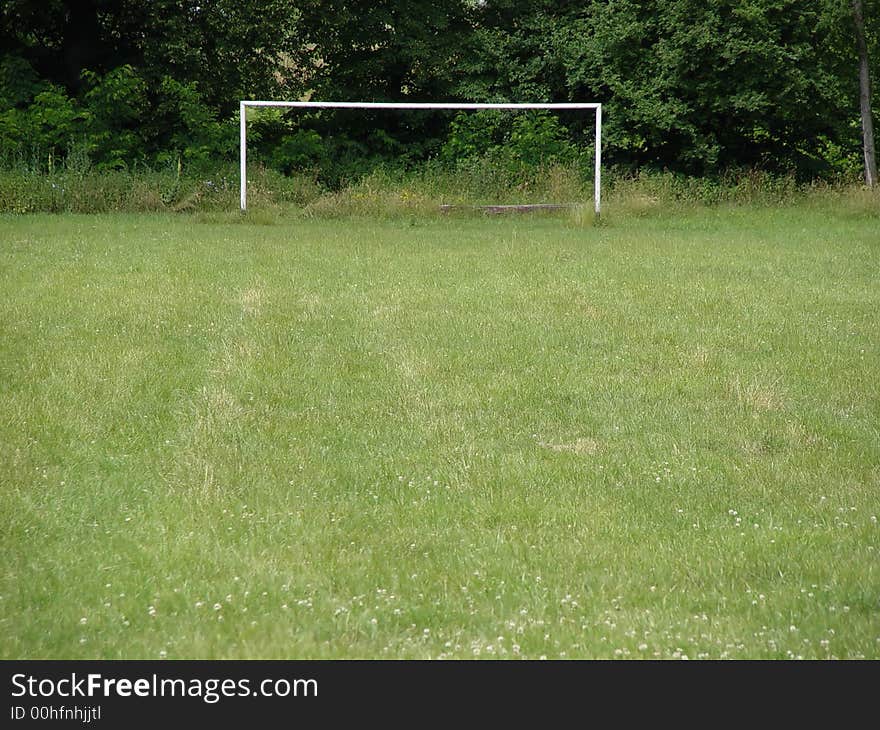 Green soccerfield. green sport background