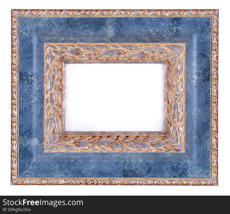 This is a White Background Antique Frame. This is a White Background Antique Frame