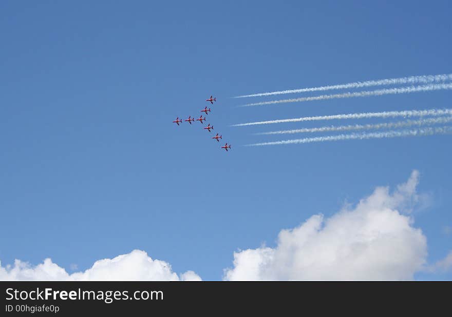 Hawk jets formation