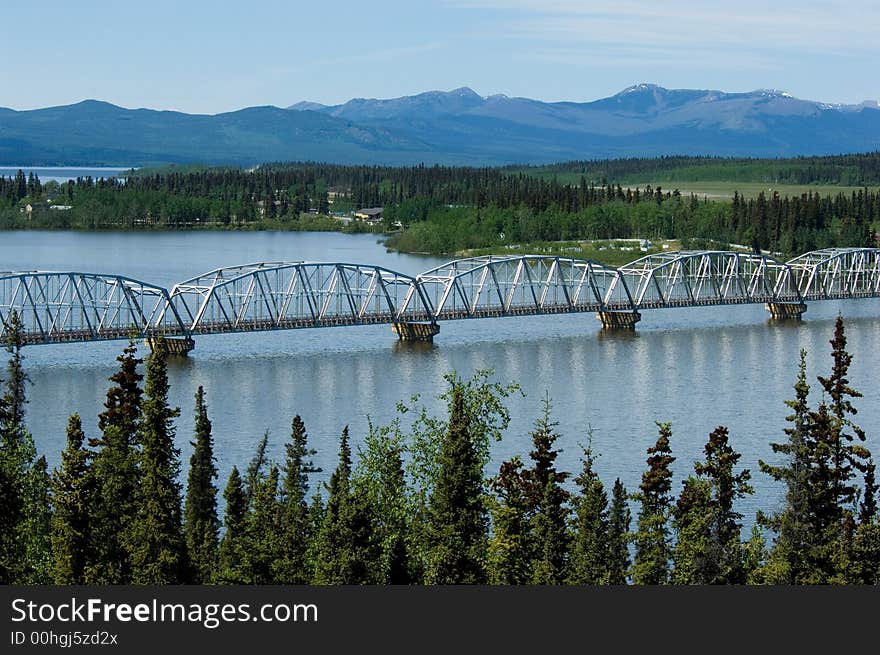 Teslin bridge