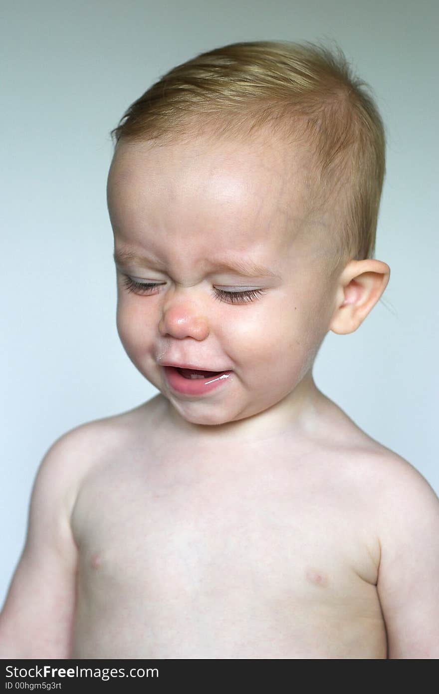 Image of a cute laughing toddler