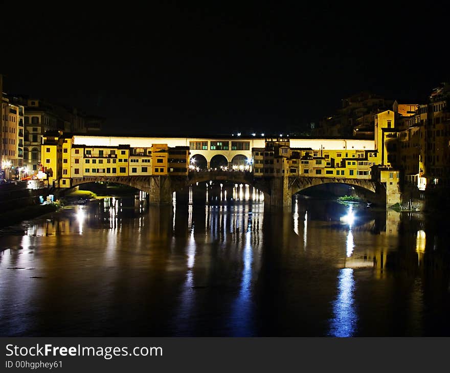 Ponte Vecchio at Night