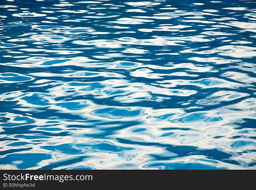 Ripples reflections on the wat