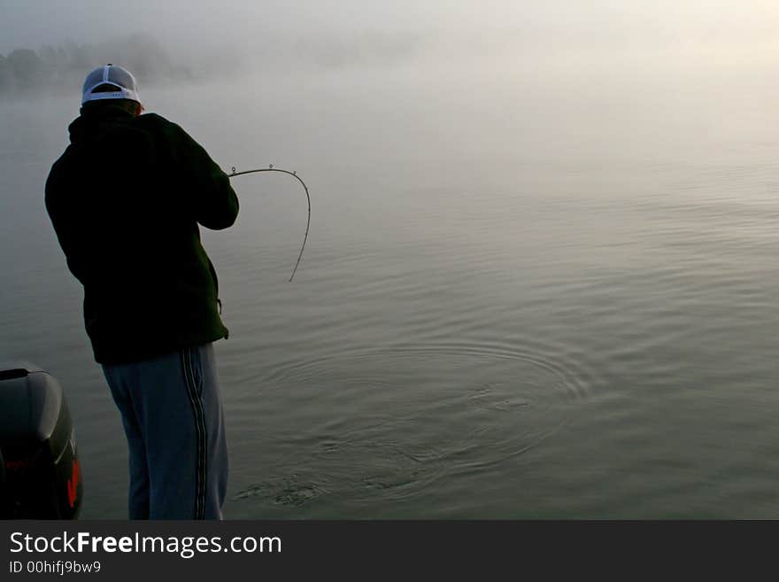 Fishing in the fog