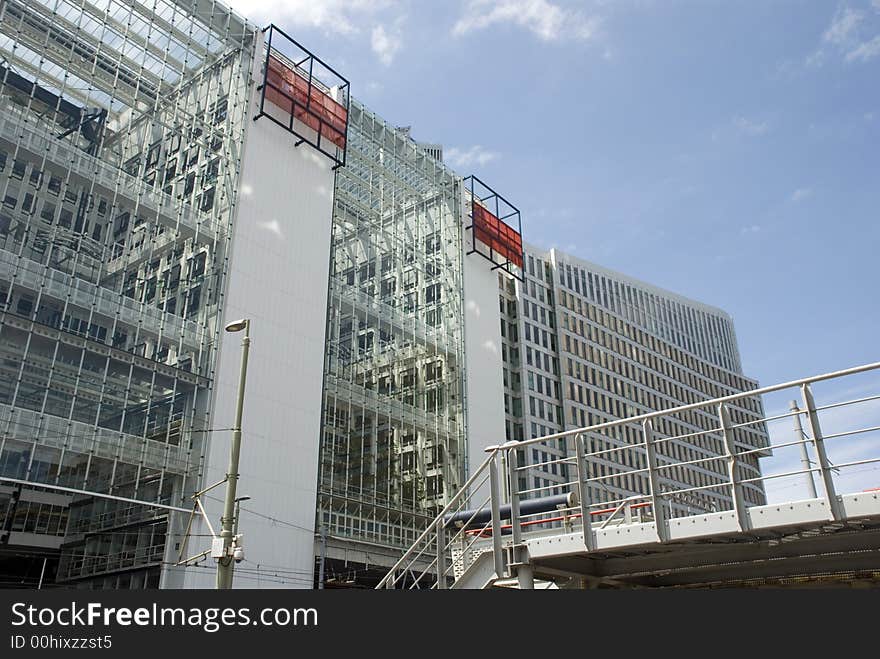 Modern Architecture in the city of Den Haag (the Netherlands)