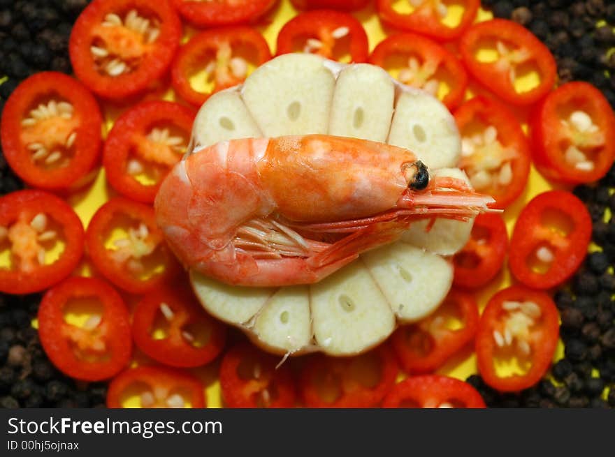 Composition made of food