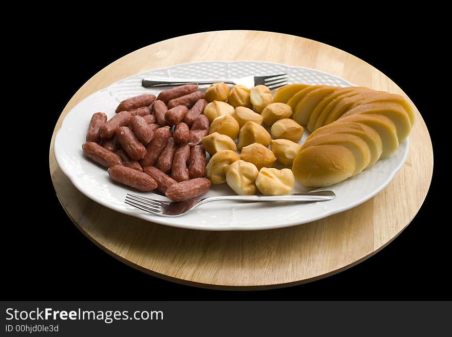 Cheese And Sausages