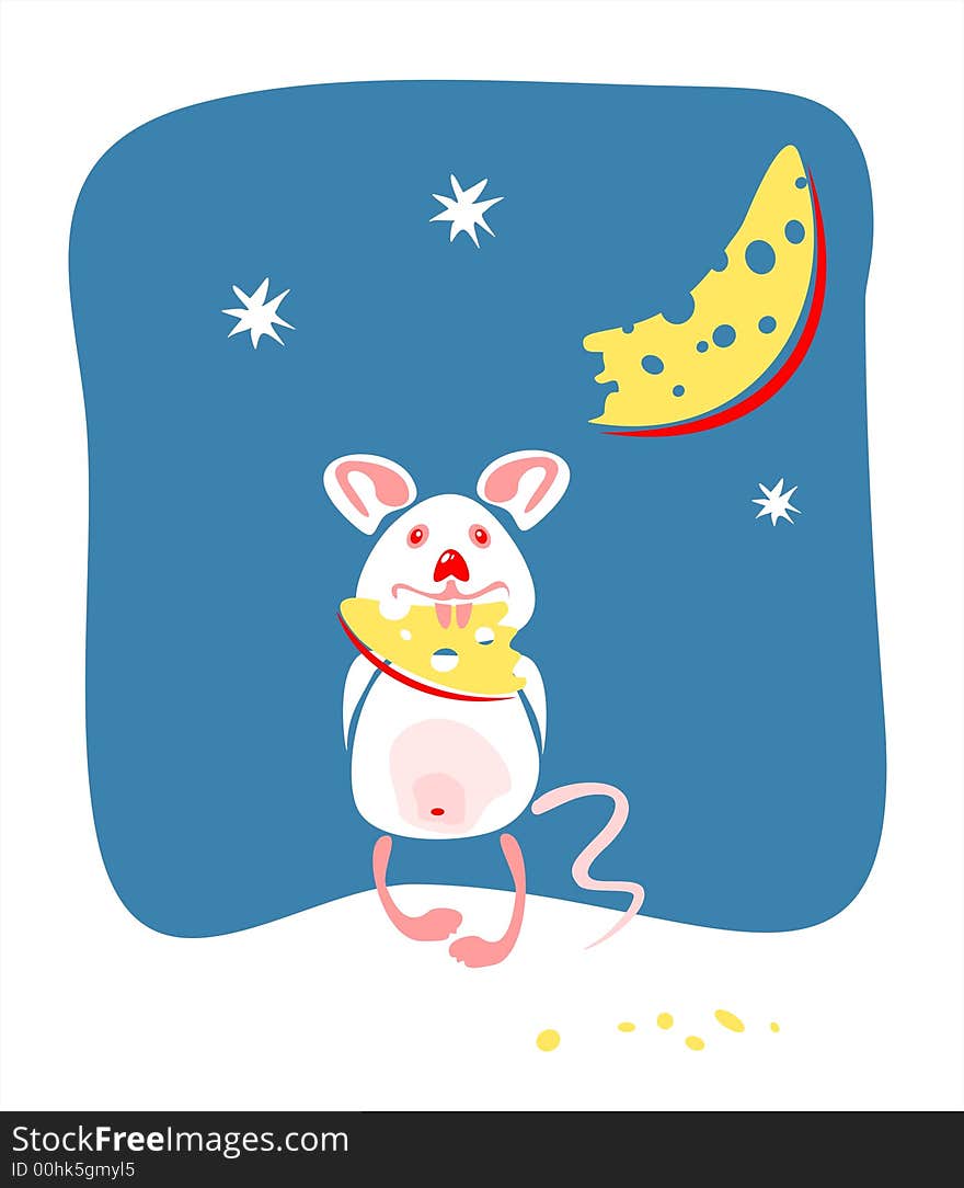 Mouse And Moon