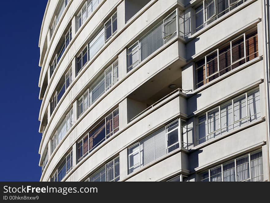 Modern Tall Urban Residential Apartment Building In Sydney, Australia. Modern Tall Urban Residential Apartment Building In Sydney, Australia