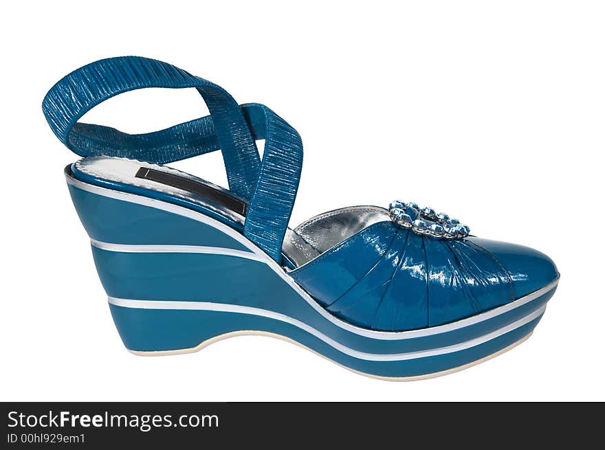 Blue Female Shoes