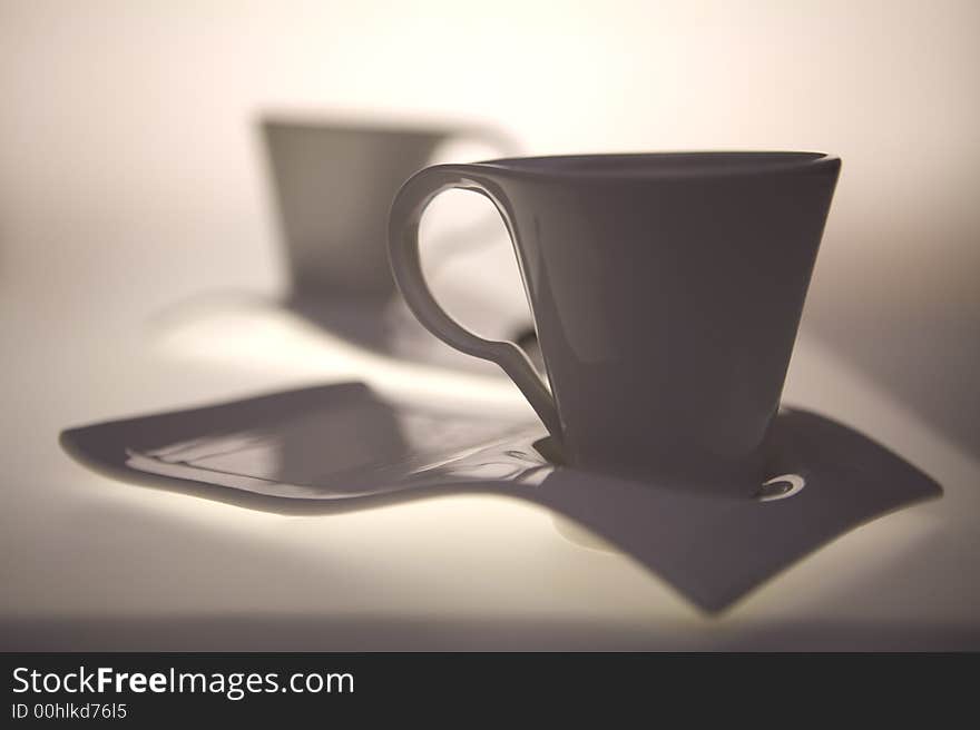 Two coffee cups