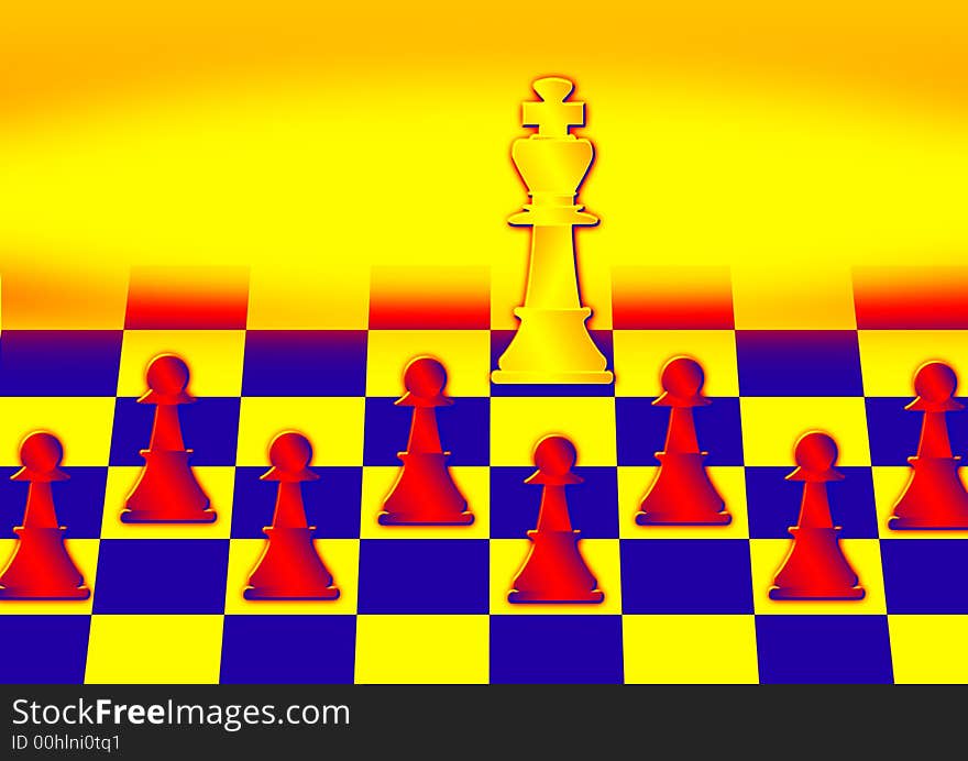 Chess In Yellow