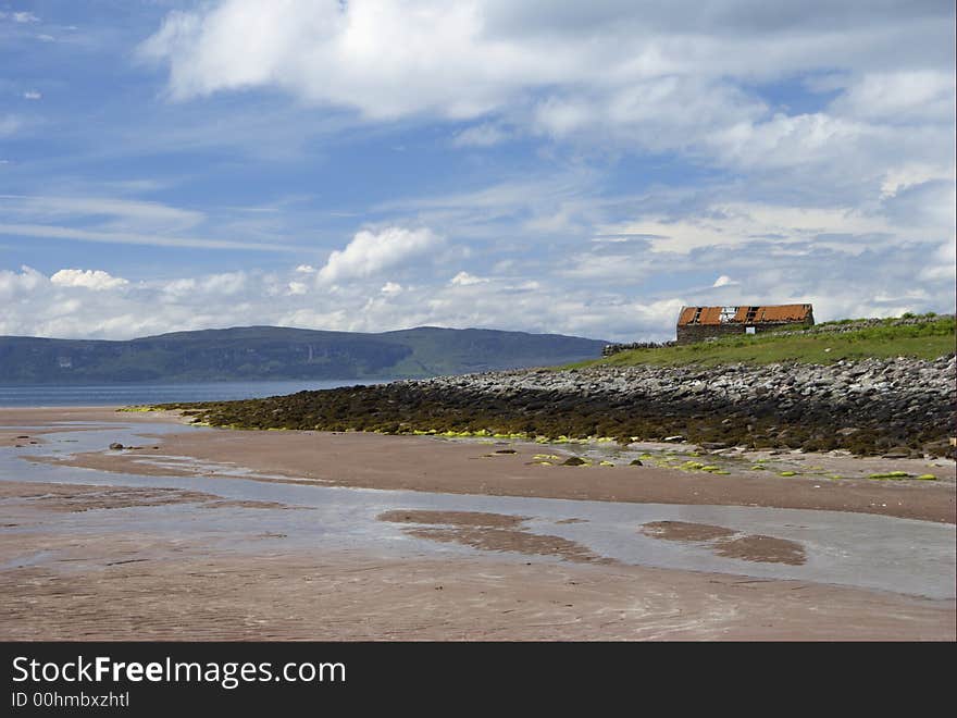 Sandy Scottish beach