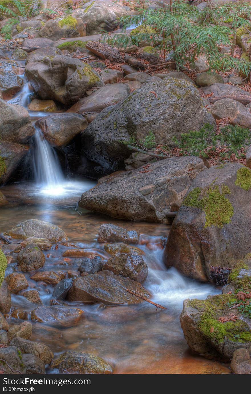 Spring Waterfall