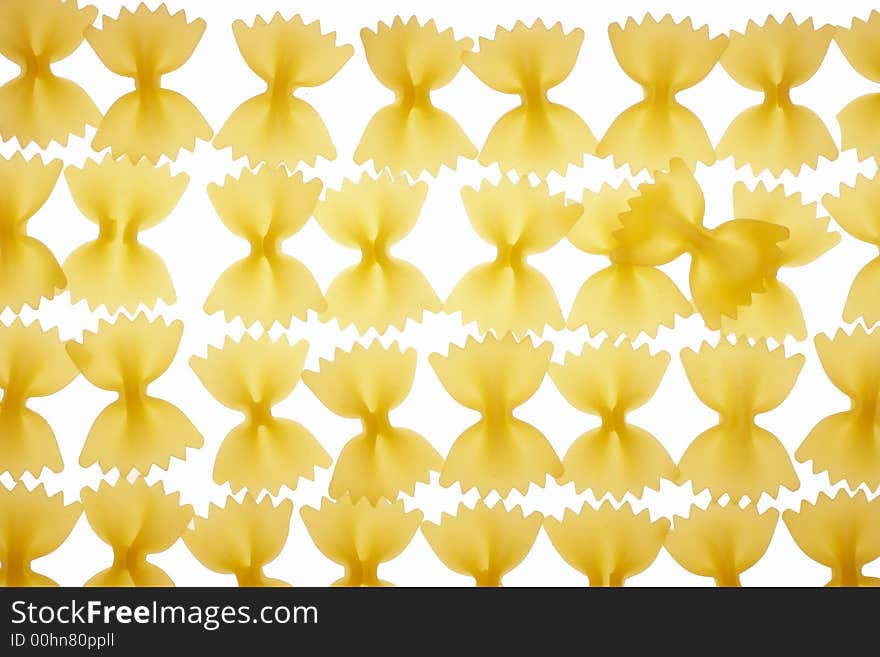 Isolated Bow Tie Macaroni