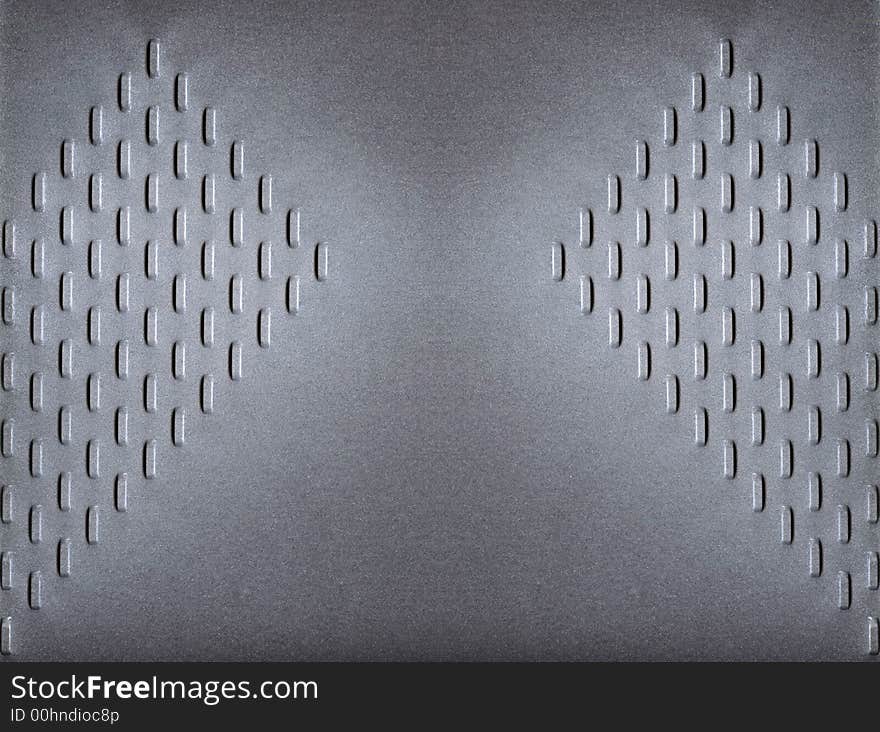 Brushed metal texture background - close-up