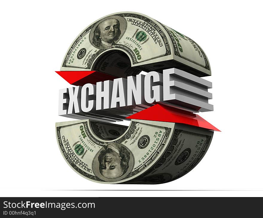 Currency Exchange. Dollar