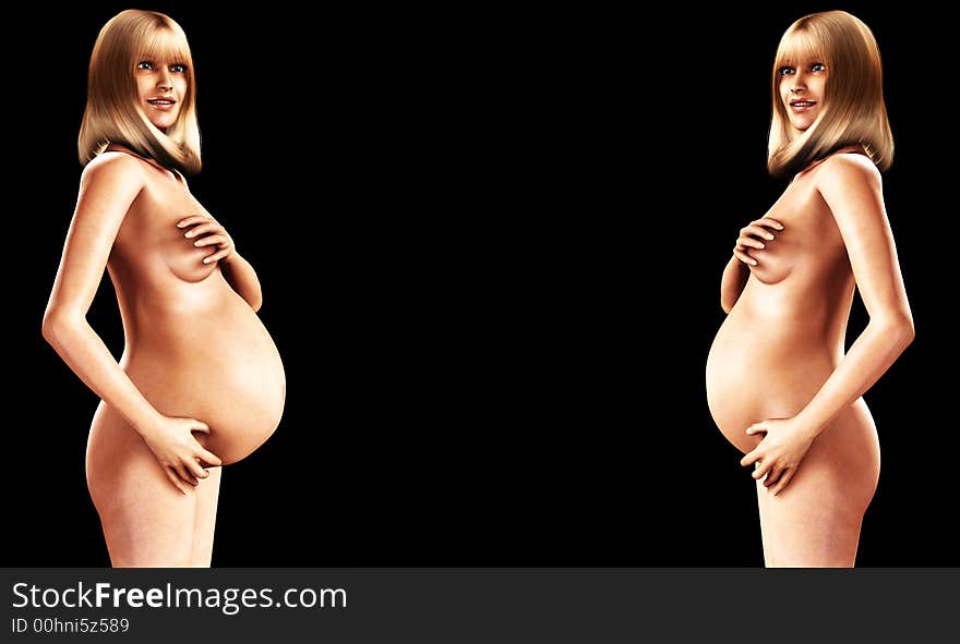 Two Pregnant Women