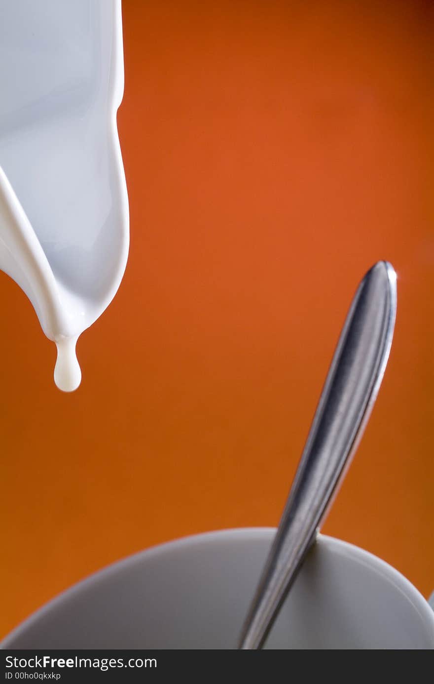 Drop of milk