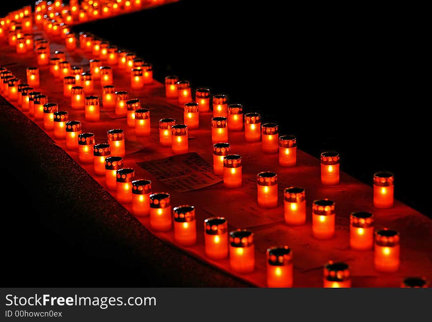 Candles Diagonal