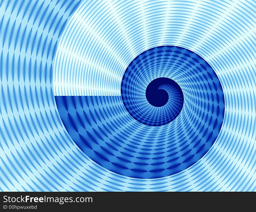 An abstract representation of a swirling wave that can either be used as a decorative element or that can stand on its own. An abstract representation of a swirling wave that can either be used as a decorative element or that can stand on its own.