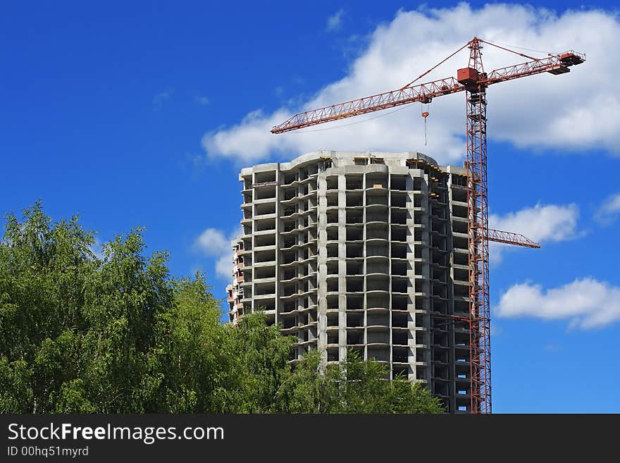 Construction of a multi-storey