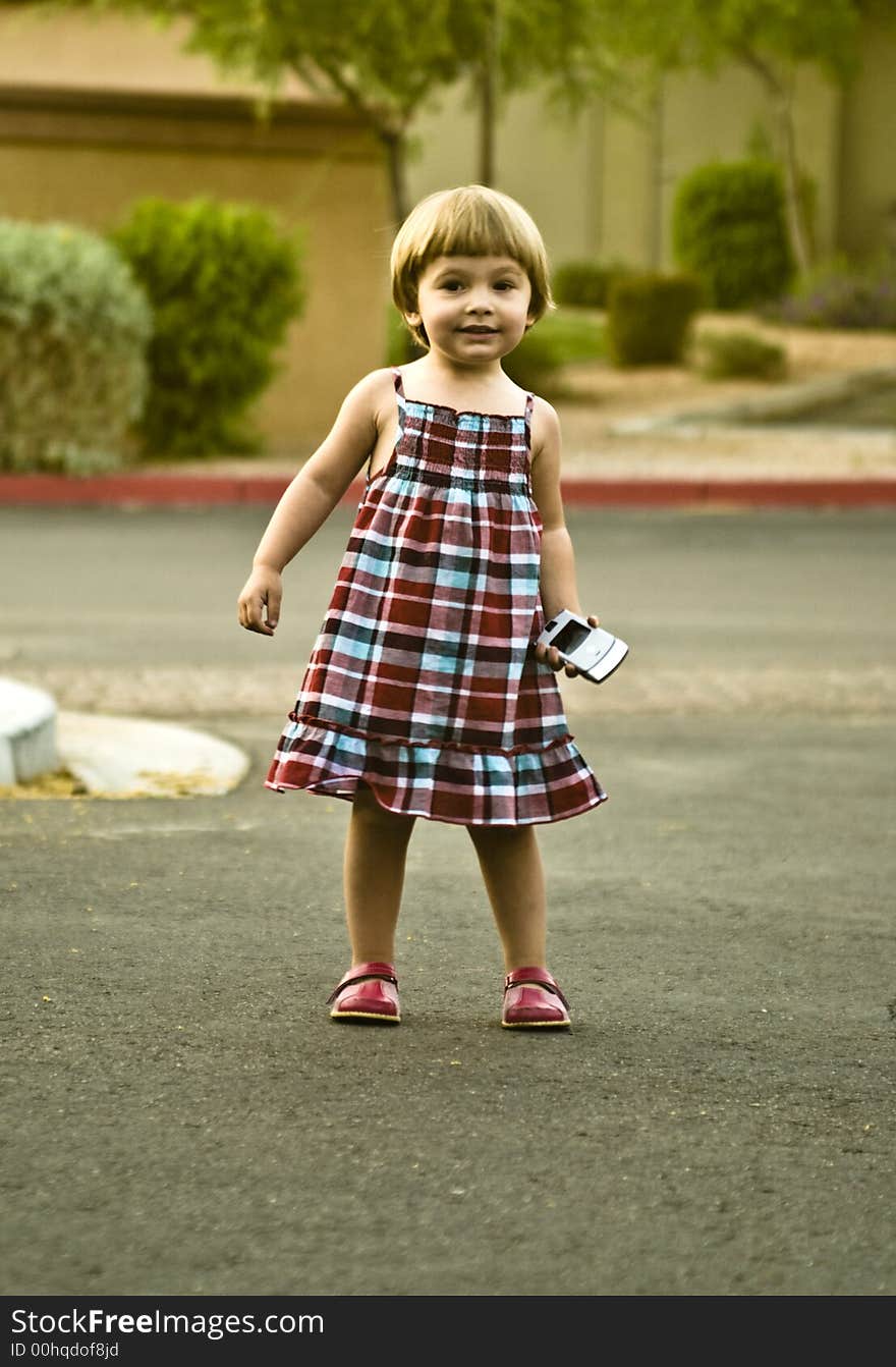 Cute two and half year old toddler girl. Cute two and half year old toddler girl.