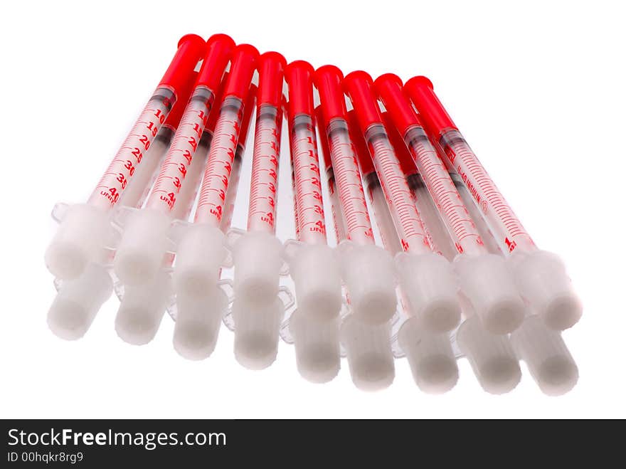 Syringes injections insulin