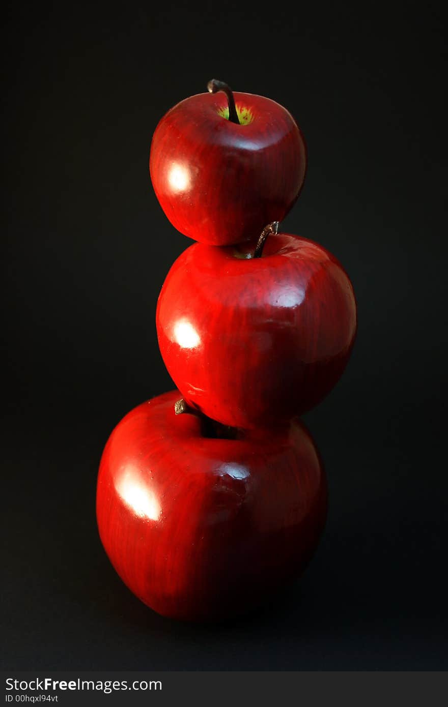 Three apple