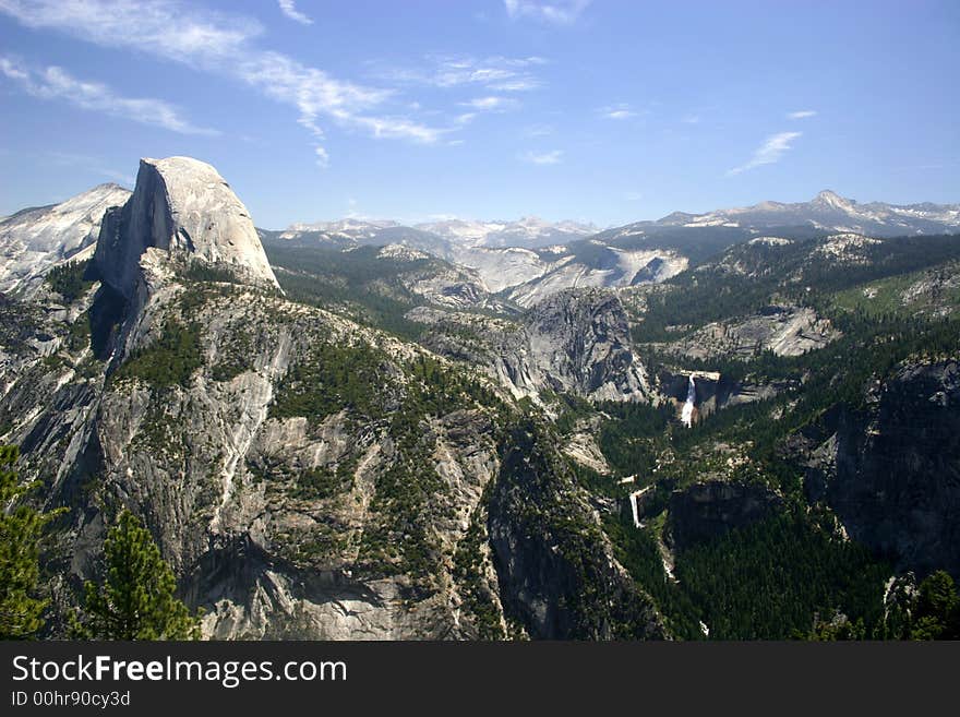 Half Dome from Glacier Point