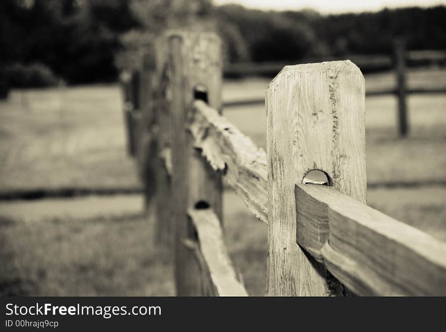 Old Wooden Fence