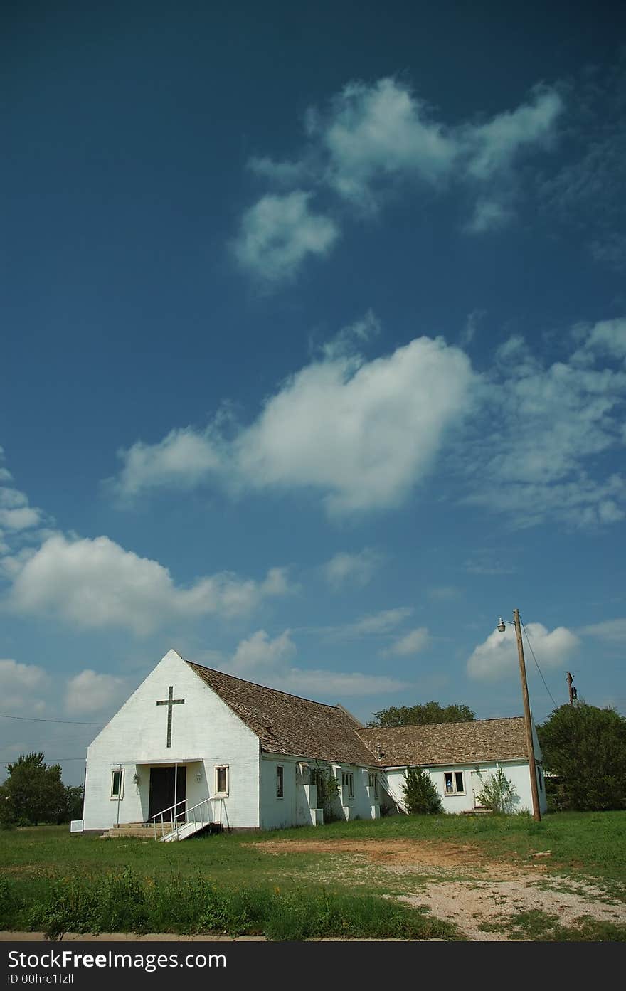 Old Church on outskirts of town