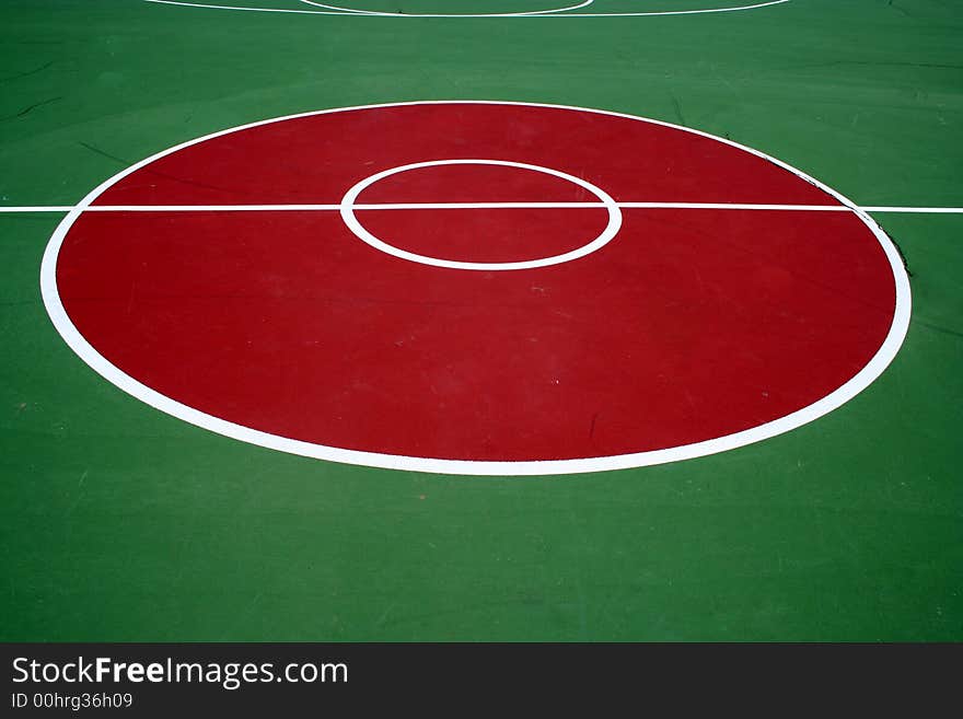 An image of a Basketball court