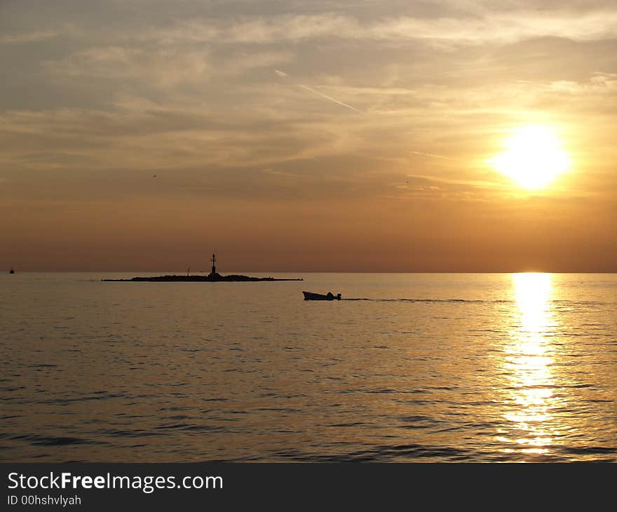 Island in Croatia near Istra peninsula. Island in Croatia near Istra peninsula.