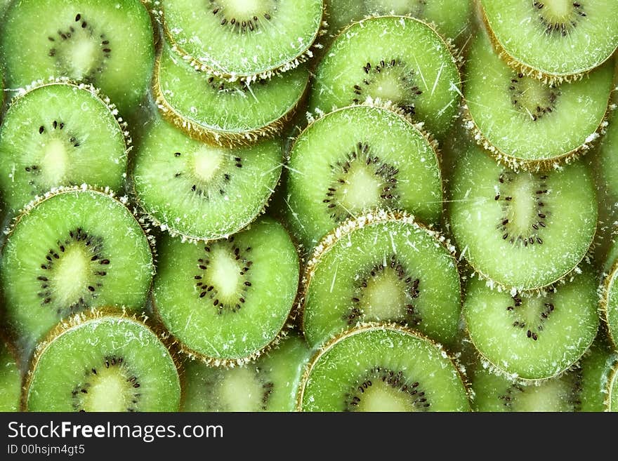 Frozen Kiwi Slices