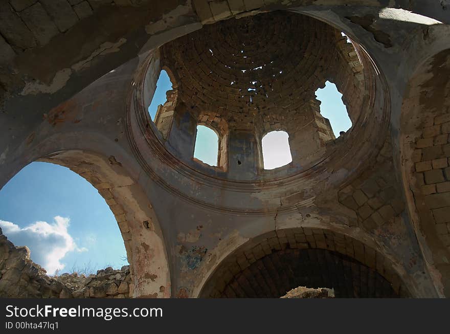 Dome Of An Old Temple