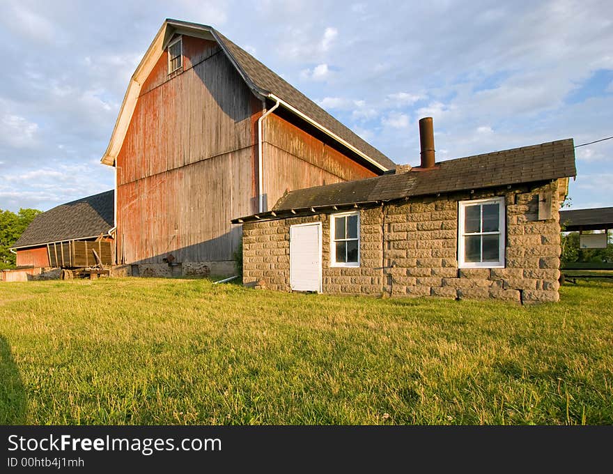 Sunset Barn