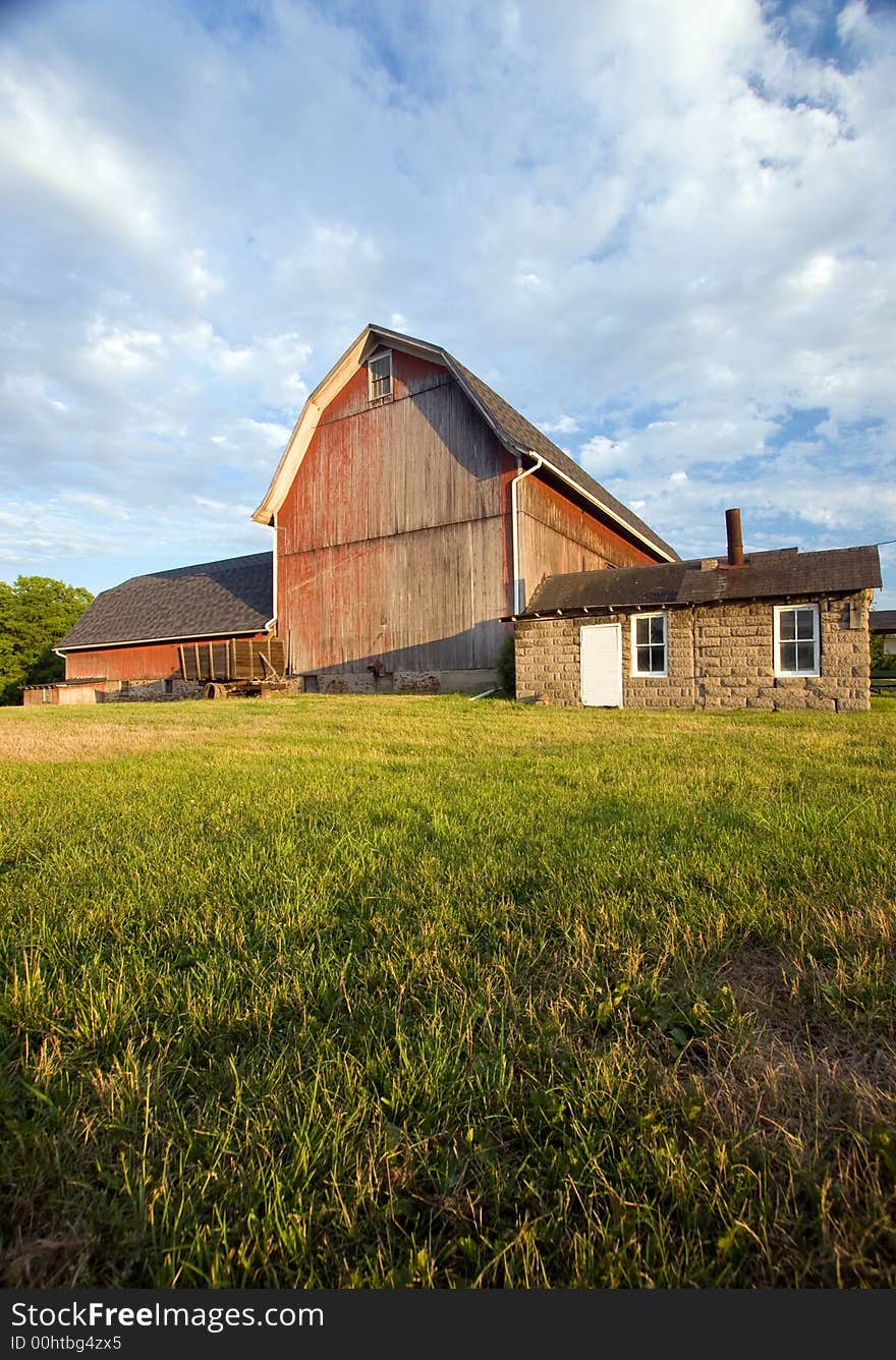 Sunset Barn