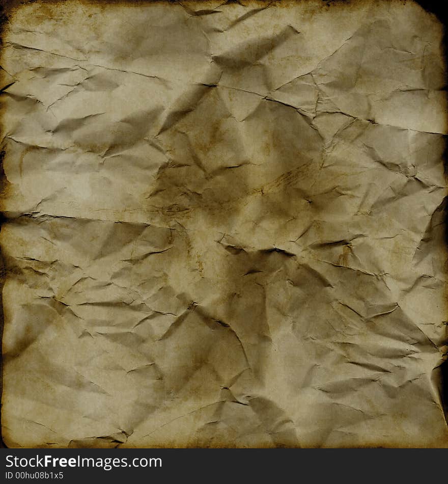 Grunge Crumpled Backdrop